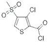 3-CHLORO-4-(METHYLSULFONYL)THIOPHENE-2-CARBONYL CHLORIDE