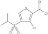 Cloruro di 3-cloro-4-[(1-metiletil)sulfonil]-2-tiofenocarbonile