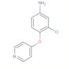 Benzenamine, 3-chloro-4-(4-pyridinyloxy)-
