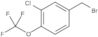 3-Chloro-4-(trifluoromethoxy)benzyl bromide