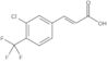 3-[3-Chloro-4-(trifluoromethyl)phenyl]-2-propenoic acid