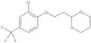 2-[2-[2-Chloro-4-(trifluoromethyl)phenoxy]ethyl]-1,3-dioxane