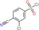 3-chloro-4-cyanobenzenesulfonyl chloride