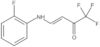 1,1,1-Trifluoro-4-[(2-fluorophenyl)amino]-3-buten-2-one