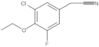 3-Chloro-4-ethoxy-5-fluorobenzeneacetonitrile