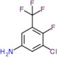 3-chloro-4-fluoro-5-(trifluoromethyl)aniline