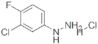 Hidrazina, (3-cloro-4-fluorofenil)-, clorhidrato (1:1)