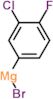 bromo(3-chloro-4-fluorophenyl)magnesium