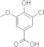 3-Chloro-4-hydroxy-5-methoxybenzoic acid