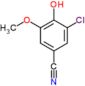 3-chloro-4-hydroxy-5-methoxybenzonitrile