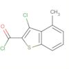 Benzo[b]thiophene-2-carbonyl chloride, 3-chloro-4-methyl-