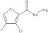 3-chloro-4-methylthiophene-2-carbohydrazide