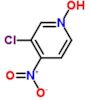 3-chloro-1-hydroxy-4-nitro-pyridine