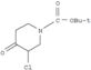 1-Piperidinecarboxylicacid, 3-chloro-4-oxo-, 1,1-dimethylethyl ester