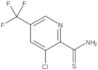 3-chloro-5-(trifluoromethyl)pyridine-2-thiocarboxamide