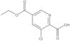 5-Ethyl 3-chloro-2,5-pyridinedicarboxylate