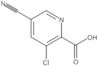 3-Chloro-5-cyanopyridine-2-carboxylic acid