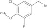 5-(Bromomethyl)-1-chloro-3-fluoro-2-methoxybenzene