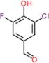 3-Chloro-5-fluoro-4-hydroxybenzaldehyde