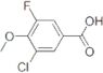 3-Chloro-5-fluoro-4-methoxybenzoic acid