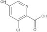 3-Chloro-5-hydroxy-2-pyridinecarboxylic acid