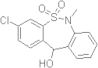 3-chloro-6,11-dihydro-6-methyldibenzo[c,f][1,2]thiazepin-11-ol 5,5-dioxide