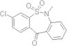 Dibenzo[c,f][1,2]thiazepin-11(6H)-one, 3-chloro-6-methyl-, 5,5-dioxide