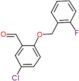 5-chloro-2-[(2-fluorobenzyl)oxy]benzaldehyde