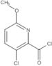 3-Chloro-6-methoxy-2-pyridinecarbonyl chloride