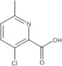 3-Chloro-6-methyl-2-pyridinecarboxylic acid