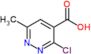 3-chloro-6-methyl-pyridazine-4-carboxylic acid