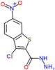 3-chloro-6-nitro-1-benzothiophene-2-carbohydrazide