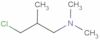 3-chloro-2-methylpropyl(dimethyl)amine