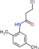 3-chloro-N-(2,5-dimethylphenyl)propanamide