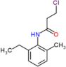 3-chloro-N-(2-ethyl-6-methylphenyl)propanamide