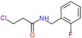 3-chloro-N-(2-fluorobenzyl)propanamide