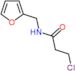 3-chloro-N-(furan-2-ylmethyl)propanamide