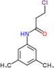 3-Chloro-N-(3,5-dimethylphenyl)propanamide