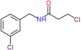 3-chloro-N-(3-chlorobenzyl)propanamide