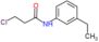 3-chloro-N-(3-ethylphenyl)propanamide