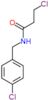 3-chloro-N-(4-chlorobenzyl)propanamide