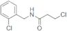 3-CHLORO-N-(2-CHLOROBENZYL)PROPANAMIDE