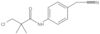 3-Chloro-N-[4-(cyanomethyl)phenyl]-2,2-dimethylpropanamide