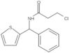 3-Chloro-N-(phenyl-2-thienylmethyl)propanamide