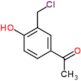 1-[3-(chloromethyl)-4-hydroxyphenyl]ethanone