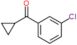 (3-chlorophenyl)-cyclopropyl-methanone