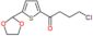 4-Chloro-1-[5-(1,3-dioxolan-2-yl)-2-thienyl]-1-butanone