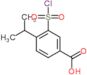 3-(chlorosulfonyl)-4-(propan-2-yl)benzoic acid