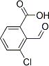 3-Choro-2-formylbenzoic acid