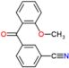 3-[(2-methoxyphenyl)carbonyl]benzonitrile
